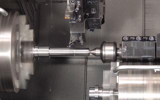 Machining Shafts On A Multi Turret Lathe